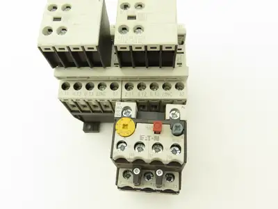Eaton ZB12-4 Motor Starter Relay Contactor Accessory Set 10HP 7.5A 600VAC
