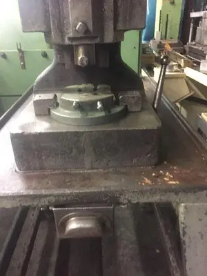 2595-510 Ruesch Type 7-Ton Heavy Duty Foot Stamping Kick Press, Model # 7