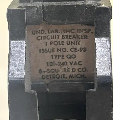 USED SQUARE D QO120