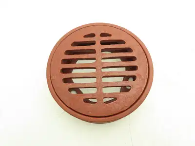 Wade 1300.FLDR 8" Top Assembly Floor Drain Cast Iron Collar Adapter Grate HDW