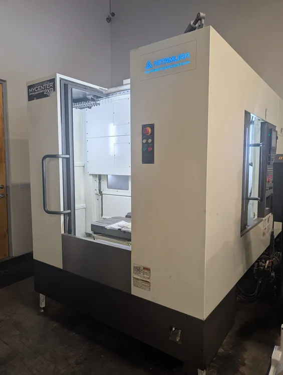 Used 2017 KITAMURA MYCENTER 2XD "SPARK CHANGER" Vertical Machining Centers California US | Machinery Resources International #46332