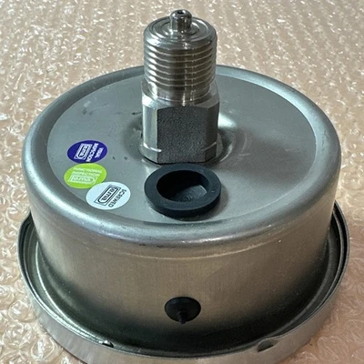 NEW IN BOX- Te.ma. Vasconi Commercial Pressure Gauge 0/4Bar NIB  KI. 1,0 3-3/4”