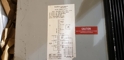 Daykin DD2-7.5-4825-1 AC-DC Power Supply