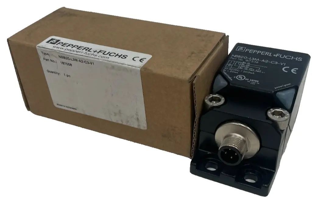 NEW PEPPERL+FUCHS 187558 INDUCTIVE SENSOR NBB20-L3M-A2-C3-V1