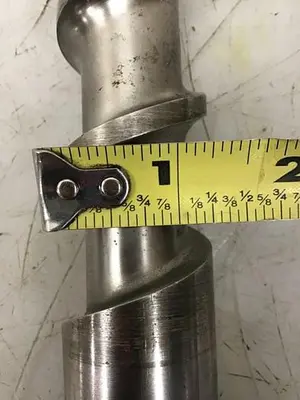 USED NISSEI 32 MM FOR INJECTION MOLDING W/O TIP
