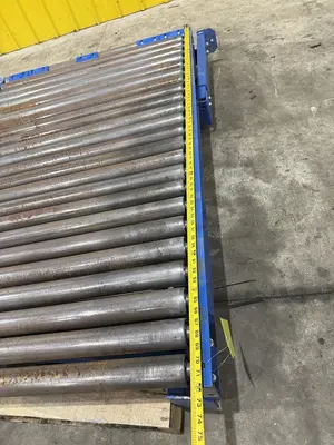48" X 96" LEWCO ROLLER CONVEYOR: STOCK #23307