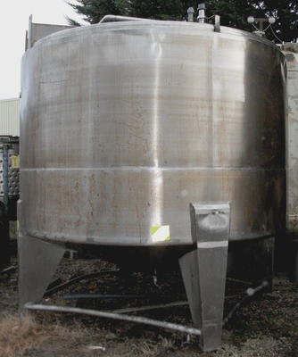 13,500L S/S JKTD Contra Rotational  mixing vessel 5.5 kW
