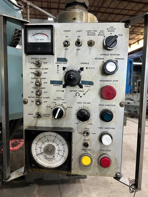 Used 1980 Nomura B-100-WR, #50 PDB, HardWays, Rotary Table, 20 HP Horizontal Table Type Boring Mills New Jersey US | Machinery Values #1285800