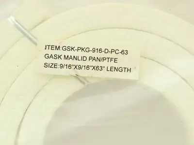 Braided Fiber Pump & Valve Gasket Packing PTFE 9/16" Square 63"L Lot of 7