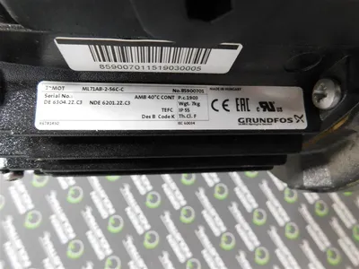USED GRUNDFOS A99482500P119180001
