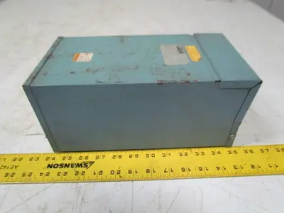 Jefferson CAT.#211-081 KVA1.5 Transformer 240/480VPRI.120/240Sec. 50/60Hz 1PH.