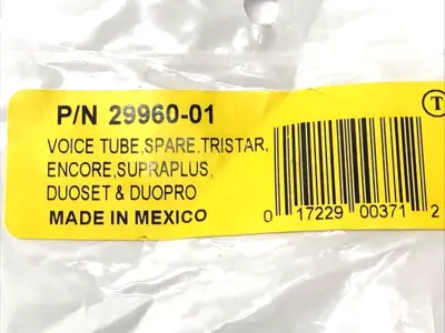 New | in-Stock Plantronics Clear Voice Tube Miscellaneous MRO Michigan US | Maverick Industrial Sales #1393260