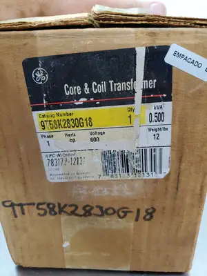 Used GE GE 9T58K1001G18 Transformers South Carolina US | Palmetto Automation #1159386
