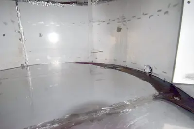 Tank, Approximately 20,000 gallon, Stainless Steel, Vertical