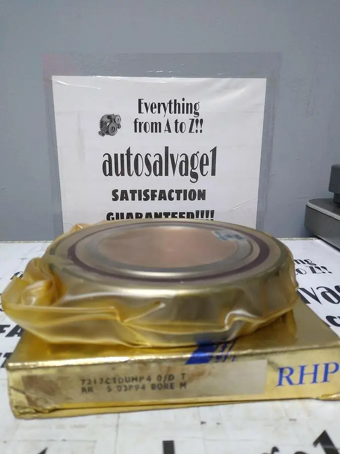 New | in-Stock RHP 7217CTDUMP4 Bearings | Surplus Asset Holdings #1192752