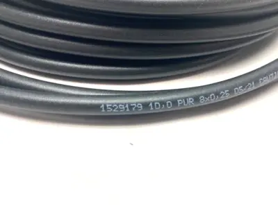 USED PHOENIX CONTACT DOUBLE ENDED SENSOR/ACTUATOR CORDSET 8-POS