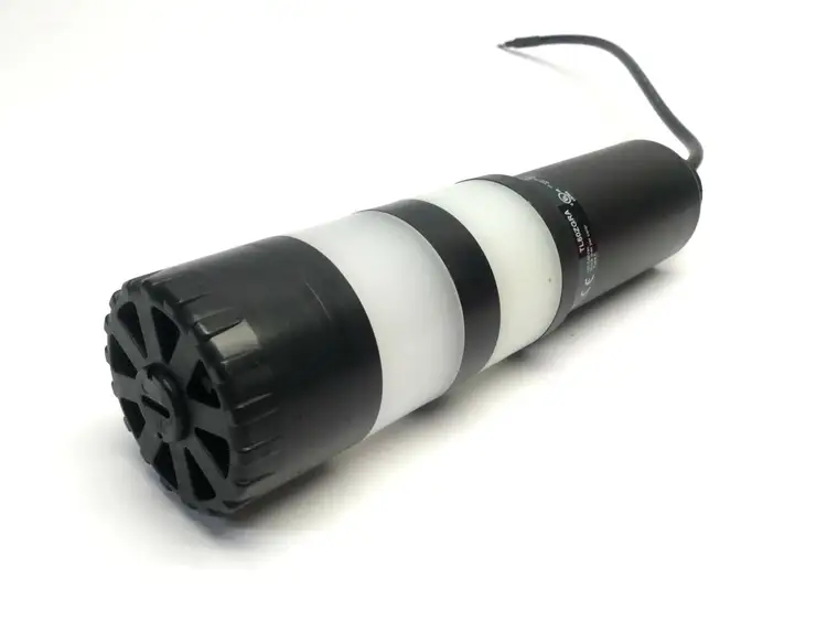 Used BANNER TOWER LIGHT, 2-COLOR AUDIBLE INDICATOR, GREEN/RED Lighting | Maverick Industrial Sales #1101819
