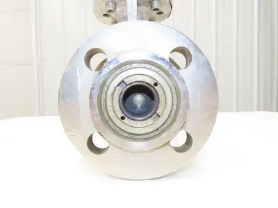 Warren Controls 1.5" CW-12MW  Ball Valve Flanged w/Pneumatic Actuator