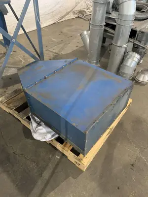 96" X 96" BURR-ABRADOR TOP SIDED DEBURRING MACHINE. STOCK # 0746323