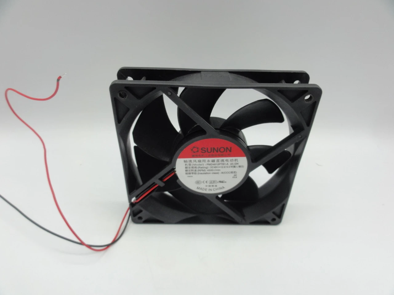 Sunon PMD4812PTB1-A. (2) .GN 48VDC 120X25MM 150.0CFM DC Fan