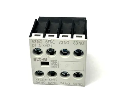 Used Eaton DILA-XHI31,XTCEXFAC31 Contact Blocks Michigan US | Maverick Industrial Sales #1395629