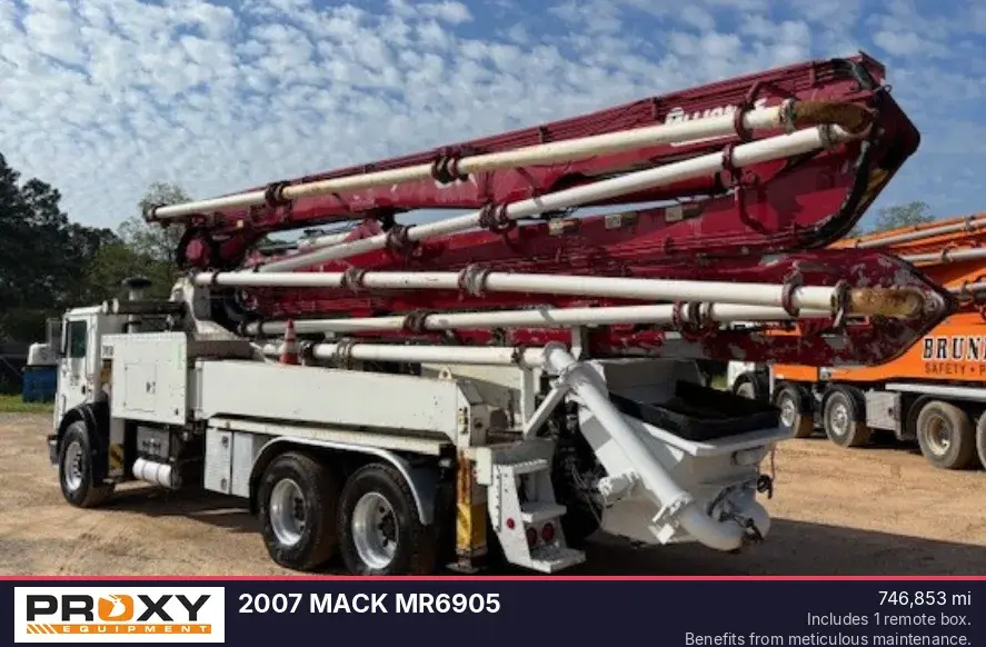 Used 2007 MACK MR6905 Concrete Mixer Trucks Alabama US | Proxy Equipment #1378657