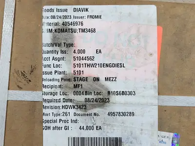NEW KOMATSU TM3468