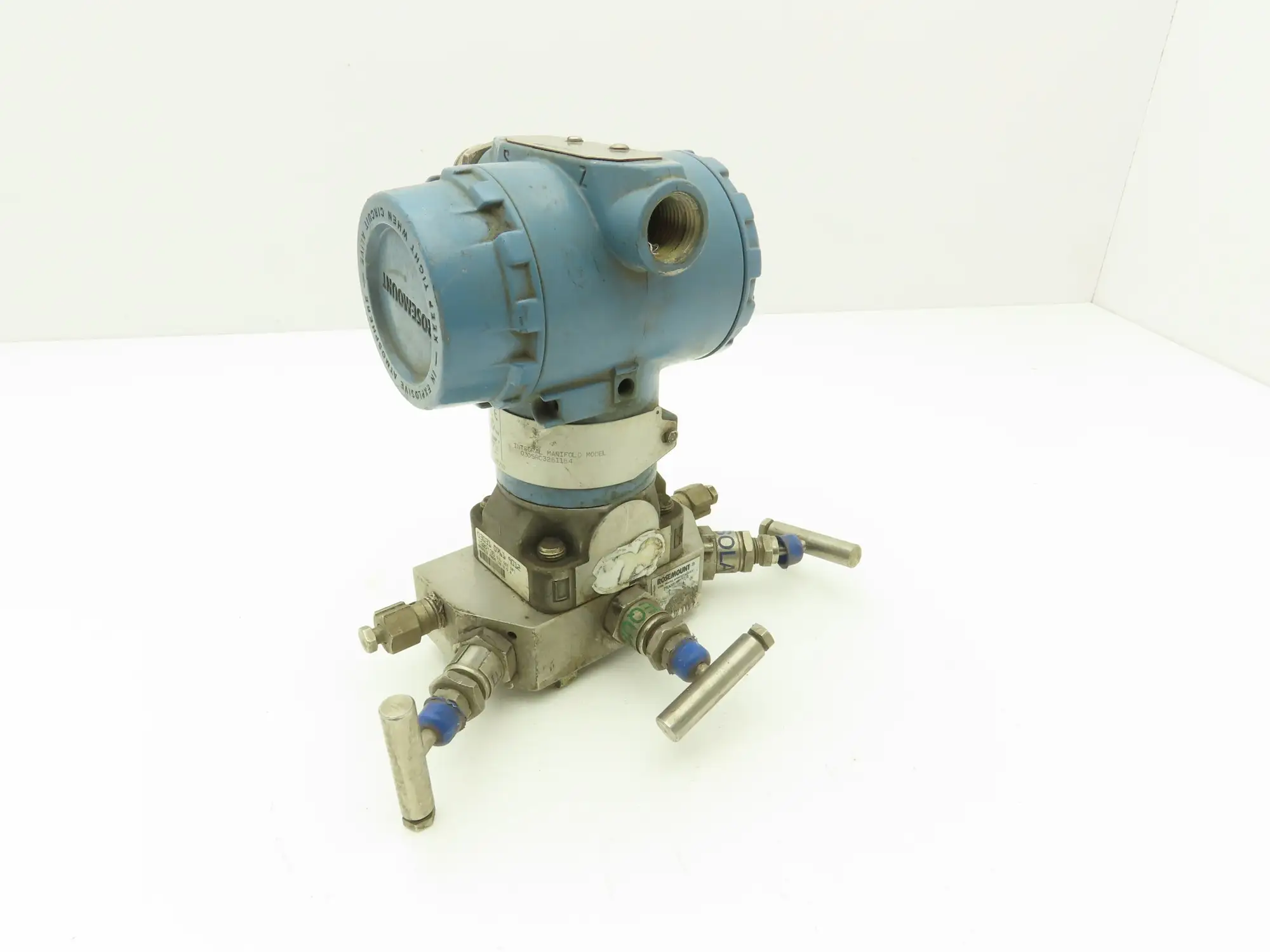 Rosemount 3051 CD1F02A1AS5Q4A0190 Pressure Transmitter 0-20"H2O 2000psi 9-32VDC