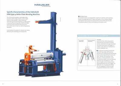 USED HAEUSLER VRM-HY-N - 3000 X 20 MM CNC