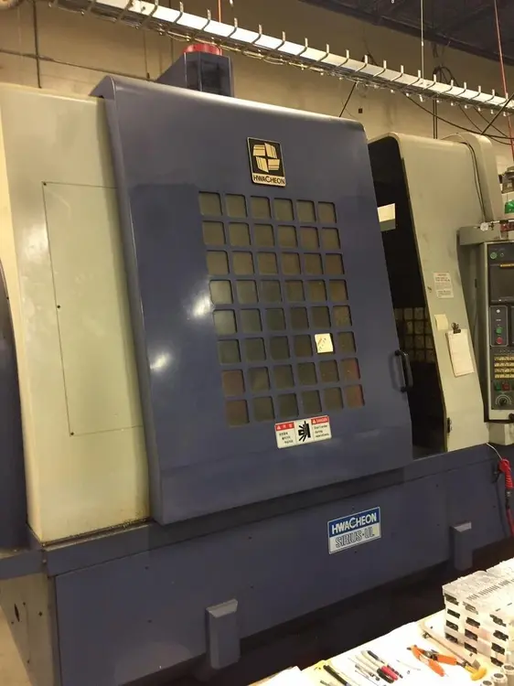 Used 2000 HWACHEON SIRIUS-UL Vertical Machining Centers Vermont US | Two Spade Machinery LLC #506907