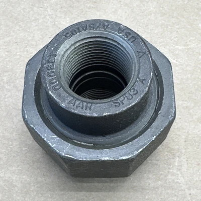 3/4" 3000 Threaded (NPT) Union SA/A105 Forged Steel Fitting || (6) NOS 🇺🇸