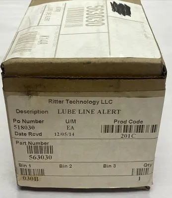 New | in-Stock RITTER 563030 Air Compressor Parts Ohio US | Surplus Asset Holdings #1234252