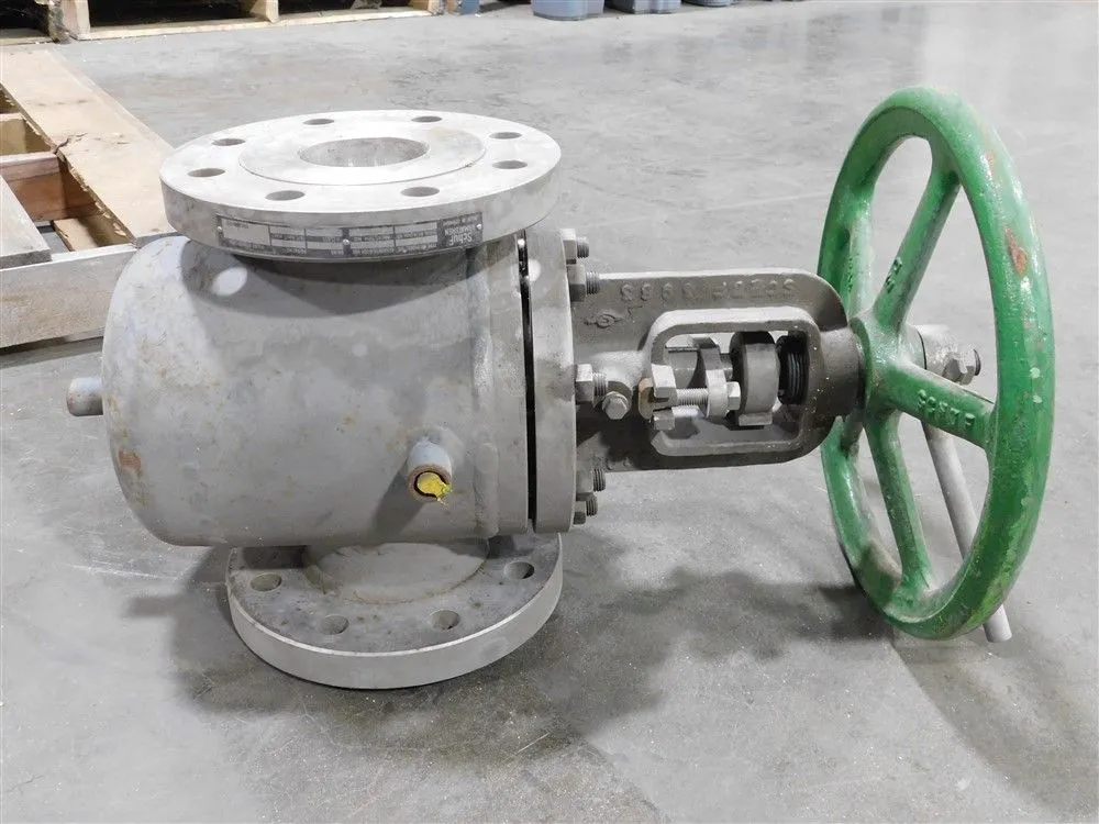 SchuF Armaturen 12 DH Plug Valve 12" ANSI 300 20 Bar Used