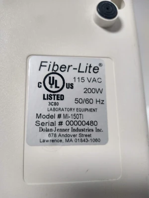 Used Dolan-Jenner 7623A Fiber Optics California US | Amiron Machinery #725251