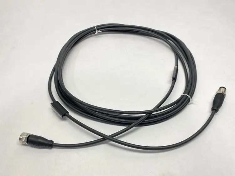 Used BALLUFF DOUBLE-ENDED CORDSET M12 M/F 5M BCC039P Cable & Wire Michigan US | Maverick Industrial Sales #1091657