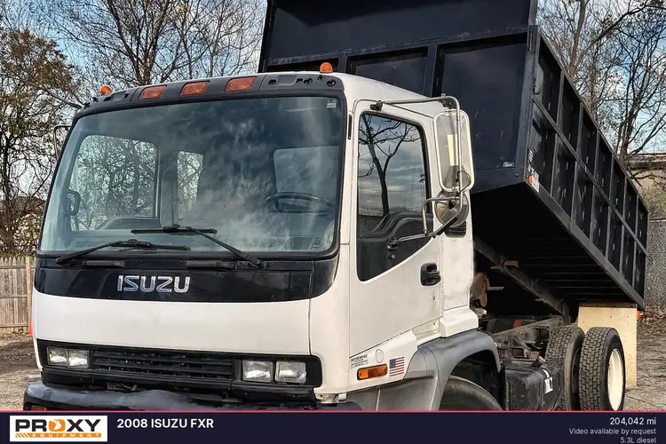 Used 2008 ISUZU FXR Dump trucks New Jersey US | Proxy Equipment #1382940