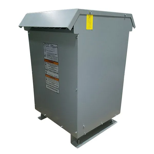 Factory New 37.5 KVA Single Phase Dry Type Transformer Primary 240 x 480 Secondary 120 / 240 10 Year Warranty 421-9205-000