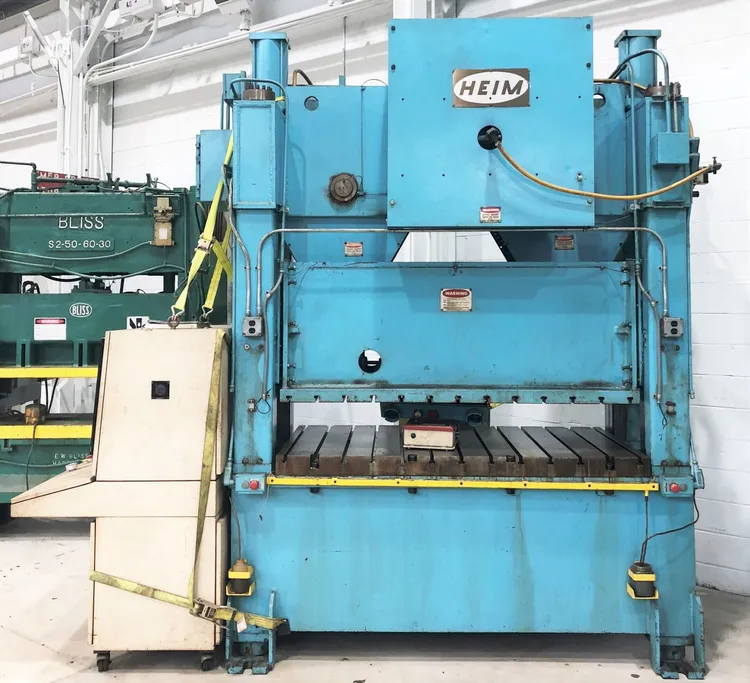 Used HEIM HEIM S150-42-78 PRESS Straight Side Presses | Alma Machinery #898723