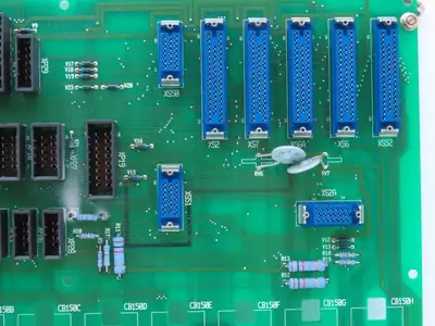 Mori Seiki E76020A02 Printed Circuit Board PCB Backplane Module AP-DTP-BCS