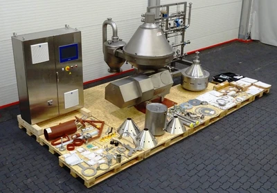 NEW: Alfa-Laval HBPX 6000 blood plasma separator, 316SS.