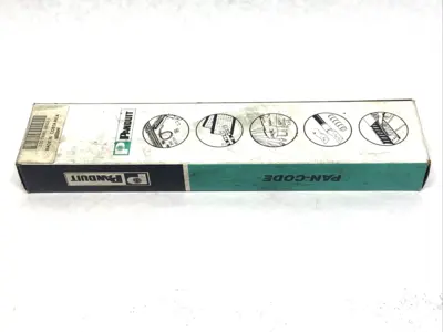 New | in-Stock Panduit Pan-Code Wire Marker Cards BOX OF 25 CARDS Blank Label Michigan US | Maverick Industrial Sales #1392534