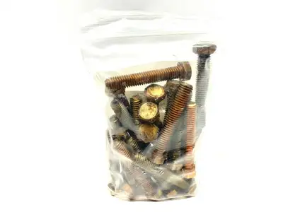 3/8"-16 UNC x 2-1/4" | Hex Head Machine Bolt Bronze Silicon  LOT OF 25 - New
