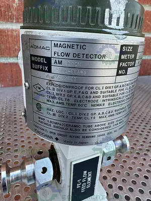 USED YOKOGAWA / ADMAG 110DN-CU1-EEA*A/ND/SCT MAGNETIC FLOW DETECTOR