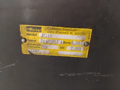 PARKER J2A19 Hydraulic & Pneumatic Cylinders | ESS Industrial Equipment Sales (5)