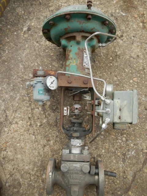 Fisher 1" 300 Class Stainless Control Valve