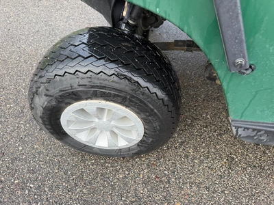 (1) 2019 E-Z-Go EFI golf cart with a Kawasaki gas engine, model 657061G01, includes canopy, fold-dow...