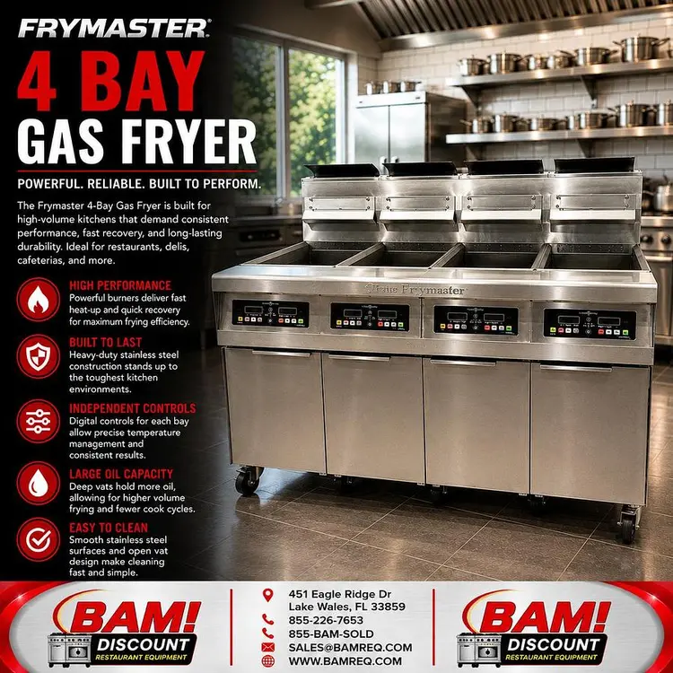 Used FRYMASTER _UNKNOWN_ Cookers / Coolers / Fryers Florida US | BAM Discount Restaurant Equipment #1370571