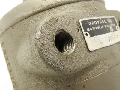 Gast AM410 4AM Series Pneumatic Air Motor 1/2" Shaft 1/4"npt Grovhac 1103