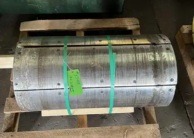 Recoiler Drum, Ruesch, 16" Dia. x 30" Wide