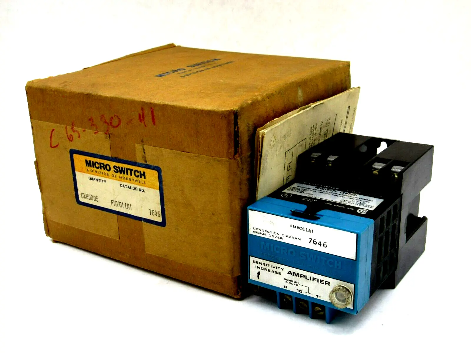 NEW HONEYWELL MICRO SWITCH FMH1 PROXIMITY CONTROL FMH17643 7646